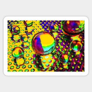 Abstract Crystal Balls Still life Sticker